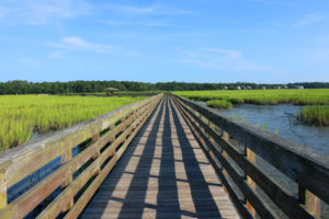 Photo of a Boardwalk at Huntington Beach State Park, One of the Finest Parks in Myrtle Beach SC.
